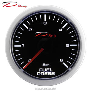 เกจวัดแรงดันน้ำมันเชื้อเพลิง Depo Racing ขนาด 52 มม. ของญี่ปุ่น พร้อมชุดเซ็นเซอร์ - Product Image 1