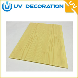 El color madera cielo raso de pvc en china para <span class=keywords><strong>la</strong></span> decoración de <span class=keywords><strong>casa</strong></span> - Product Image 2