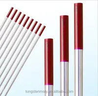 Çin toptan wolfram W1 tungsten elektrotlar 2% Thoriated kaynak tungsten elektrotlar