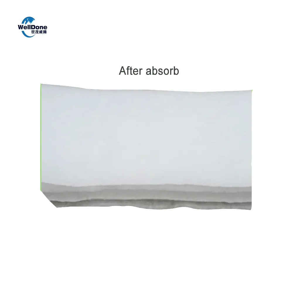 SAP papel absorbente, papel absorbente Airlaid, papel absorbente