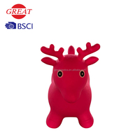 Jouet gonflable de bienvenue pour enfants, en PVC, en forme d'animal, pour jouer