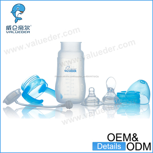 Nouveau 2016 meilleure vente produits de bébé <span class=keywords><strong>sans</strong></span> bpa thermos silicone bébé <span class=keywords><strong>biberon</strong></span> avec mamelon - Product Image 3