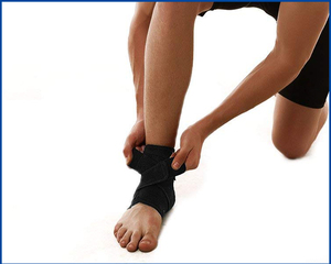 GangSheng Cheville Entorse Orthèse Pied Bandage de Soutien Tendon D'achille Sangle Garde Protecteur - Product Image 5