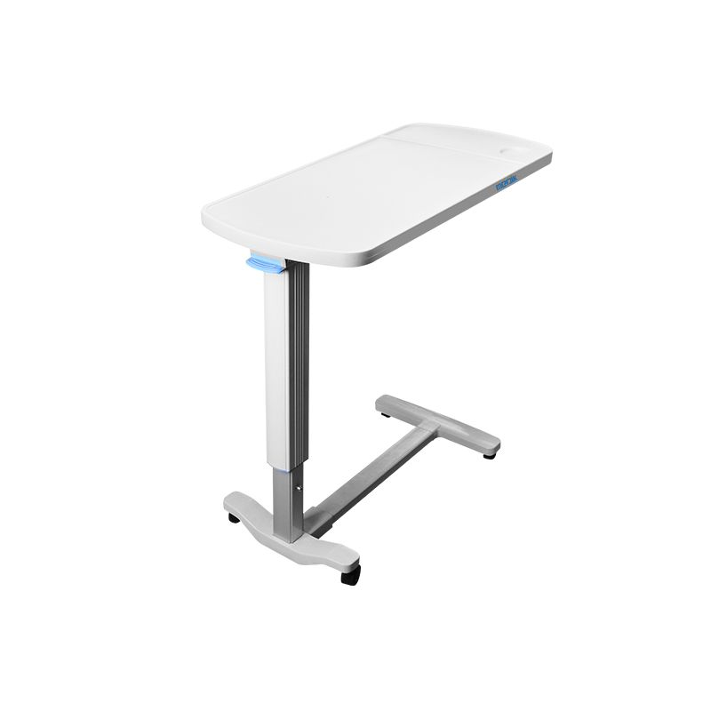 Bens — Table de chevet pliante en Abs, réglable, lit médical d'hôpital, Table à manger, de chevet, rotative, pour patients