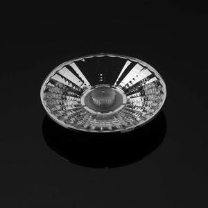 Muestra gratis crecer luces led con lente dual smd led lente óptica para la luz del punto