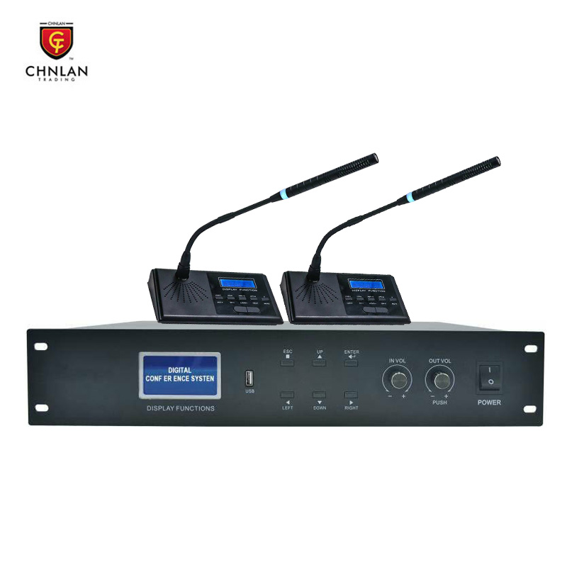 Профессиональное решение для конференций, аудиоцифровая запись, система голосования