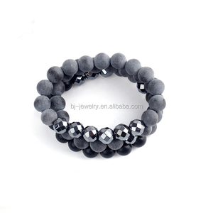 Hommes Perlé <span class=keywords><strong>Chakra</strong></span> Pierres De Lave Pierre Perlée Hommes Bracelet Bijoux - Product Image 2