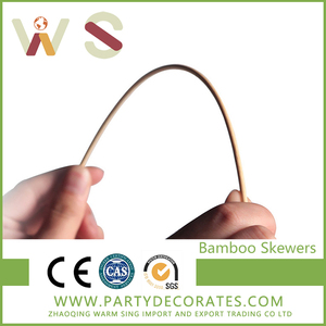 Bâtonnets de satay en bambou résistants à la chaleur, faciles à nettoyer, antiadhésifs, pour barbecue - Product Image 3