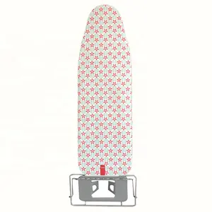 Top Quality 100% Cotton Heat Resistance Ironing Board Cover Fits For Iron Board Size Up To 18x49"/125x45cm