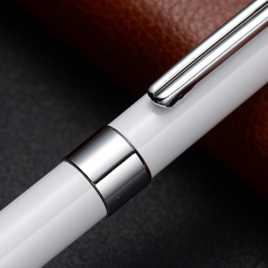 Bi kim loại sang trọng bóng bút cho doanh nghiệp kim loại led ánh sáng bút vip với hộp kim loại đài phun nước bút - Product Image 3