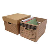 Venta al por mayor de embalaje de cartón cajas de archivo por archivo de embalaje