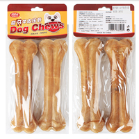 Jinchen Bœuf Saveur peau de vache Os à mâcher Nourriture pour animaux de compagnie riche en nutriments pour chiens Molaires comestibles pour chiens Huesos Para Perros