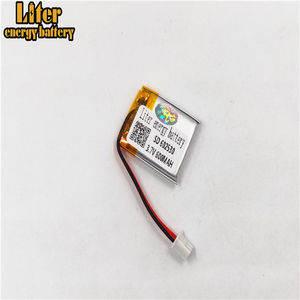 Штекер <span class=keywords><strong>2</strong></span>,0-<span class=keywords><strong>2</strong></span> P 602530 600 mah 3,7 v перезаряжаемая lipo батарея солнечная литий-ионная полимерная литиевая батарея с PCM - Product Image 4