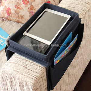 Organizador antideslizante para Reposabrazos de sofá, organizador de almacenamiento Caddy para cabecera de silla de brazo para teléfono móvil, Control remoto de Tv - Product Image 5