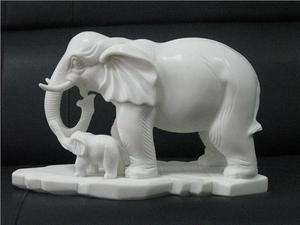 Statua di Elefante Antica in Pietra Scolpita a Mano per Decorazione <span class=keywords><strong>Giardino</strong></span> - Product Image 3