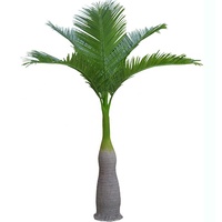 cheap price 280cm height artificial bottle shape coconut palm tree, cheap indoor artificial plants