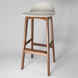 Jasiway moderno suave cojín <span class=keywords><strong>del</strong></span> asiento de madera taburete para bar - Product Image 5