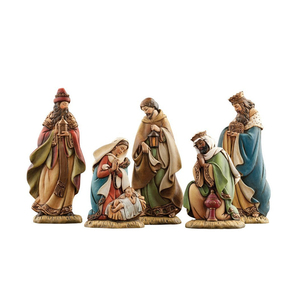 Scènes de la Nativité de <span class=keywords><strong>Noël</strong></span> en résine décorative religieuse - Product Image 1