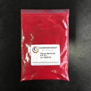 Pigmento rojo 57: 1 Colorcom 3158 litol Rubine BK P. R.57: 1