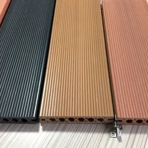 140X25 Mm Rỗng WPC (PVC) Gỗ Nhựa Composite Sàn