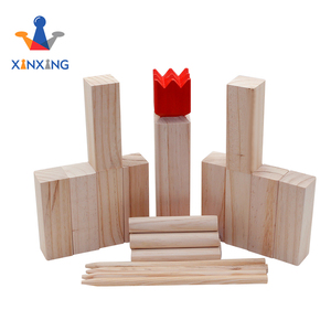 De madera de Kubb juego Viking <span class=keywords><strong>ajedrez</strong></span>-Premium de madera de Kubb conjunto torneo TAMAÑO DE Kubb juego de césped Original patio de juego - Product Image 3