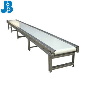 Jiabao Fabriek Aangepaste Grootte 120 Automatische Band Transportsysteem Roestvrij Staal Oem Pvc Aluminium Hittebestendige Instelbare Snelheid - Product Image 4