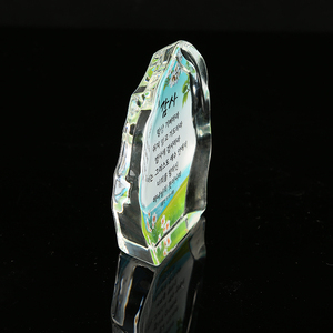 Pas cher prix impression couleur Christianisme <span class=keywords><strong>Jésus</strong></span> qualité cristal livre <span class=keywords><strong>Coran</strong></span> islam cadeau presse-papiers Bébé baptême cadeau faveurs de mariage - Product Image 5