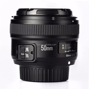 Para Canon EF montaje rebelde 650D <span class=keywords><strong>700D</strong></span> 7D lente de cámara DSLR YONGNUO YN50mm F1.8 estándar primer lente gran apertura de lente de enfoque - Product Image 5