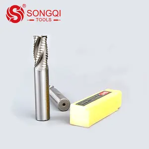 SongQI CNC HSS M2ラフエンドミル切削工具