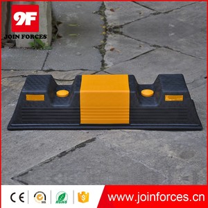 9F500mmプラスチックトラックホイールストッパーカーストッパー - Product Image 3