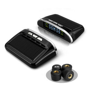 <strong>TPMS</strong> Solar-powered Pressure Monitoring Alarms Car <strong>Tpms</strong> LCD Display Directly Tire Pressure - Product Image 3