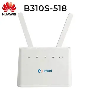 解锁华威 B310 B310s-518 150 Mbps 4G LTE CPE WIFI 路由器调制解调器与天线