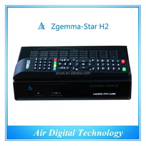 Originele omroep apparatuur satellietontvanger Zgemma-star h2 combo dvb s2 dvb t2 satelliet tv decoder