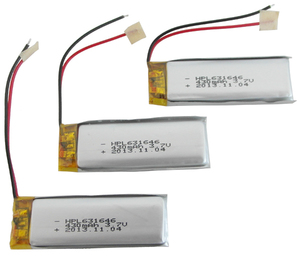 3.7v 430mah 631646 lipo סוללה עבור בקר