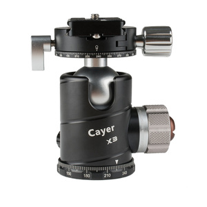 Bộ Chân Máy Ảnh Chuyên Nghiệp Cayer AT2450X3, 4 Chân Với Đầu Bi Chịu Tải 15KG, Máy Ảnh Kỹ Thuật Số Bằng Nhôm - Product Image 4