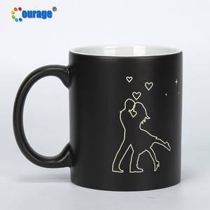 <span class=keywords><strong>Courage</strong></span> vente en gros Sublimation vierge pleine couleur changeante en céramique tasse changeante de chaleur magique en vente MM-22 - Product Image 2