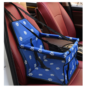 Bolsa de Transporte para Mascotas, Asiento de Coche Resistente, Transportín de Seguridad para Perros Pequeños/Medianos y Cachorros, Organizador de Maletero, Almacenamiento para Mascotas - Product Image 1