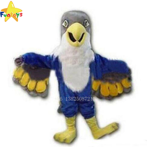 Funtoys Ce <span class=keywords><strong>Blue</strong></span> Valk Mascotte Kostuum Stripfiguur Adelaar Vogel Mascotte Mascota Kostuum Voor Volwassenen