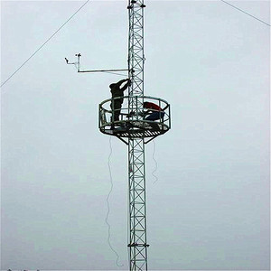 NGOÀI TRỜI 3g Viễn Thông lò vi sóng tháp ăng ten 60M 80M <span class=keywords><strong>90M</strong></span> 100M 120m phạm vi mạ kẽm lưới thép guyed tháp làm bằng thép góc - Product Image 4