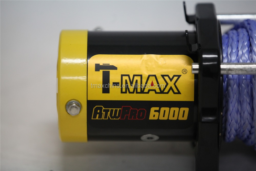 T-MAX ATV UTV ATW PRO 6000lbs Electric Winch - Reliable Power
