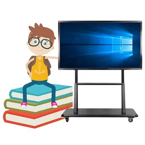 32-Zoll-LCD-OPS-PC-Infrarot-interaktives Whiteboard 1920*1080 2K-Touchscreen-All-in-One-Computer für Bildungs zwecke