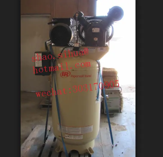 Ingersoll Rand 2340N2 2340N3 2340L5 Reciprocating Piston Air Compressor 2-5hp 175 psig,60 or 80 gallon ASME receiver tank
