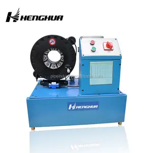 HF51 1/4" up to 4" hot sale hydraulic hose crimping machine/ rubber pipe making machine/hose pressing machine