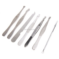 12 pcs Complet Ongles Manucure Pédicure Coupe-ongles Ciseaux Toilettage Kit Meilleur Outils De Soin Des Ongles avec étui Rigide
