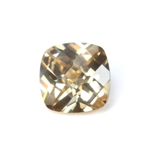 Factory Wholesale Natural 13mm square Checkerboard champagne Necklace Wedding <strong>Synthetic</strong> <strong>Diamond</strong> Jewellery <strong>Machine</strong> <strong>Making</strong> - Product Image 2