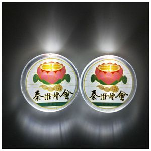 Christmas and Halloween Favor Best Promotional Ad Gift Customized OEM logo Name <strong>Led</strong> <strong>Flashing</strong> Button <strong>Pin</strong> Badge - Product Image 6
