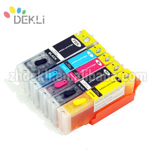 PGI-550 <span class=keywords><strong>551</strong></span> comestible cartucho kit para Canon iX6850 iP8750 ciss cartucho de tinta comestible de - Product Image 2