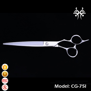 Yeni tasarım japonya 440C paslanmaz çelik profesyonel <span class=keywords><strong>pet</strong></span> bakım makas - Product Image 2