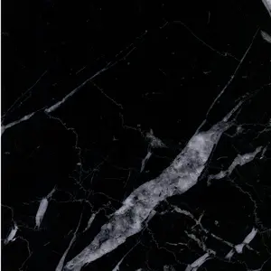 Nero Mariquna Laminato Piastrelle Ceramiche, pavimento di piastrelle di Marmo, Nero Interni da parete di marmo