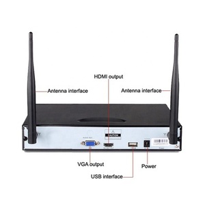 Nhà Sản Xuất Giá OEM 8ch 720P Không Dây Cctv Nvr Kit Home Hệ Thống <span class=keywords><strong>Camera</strong></span> An Ninh CCTV Combo Wifi <span class=keywords><strong>Camera</strong></span> Với NVR Bộ - Product Image 3